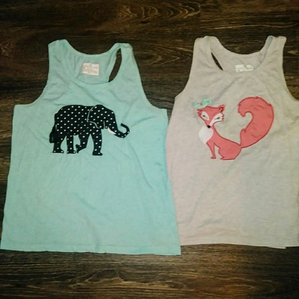 2 Womens Pj Tops